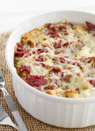 Reuben Bread Pudding