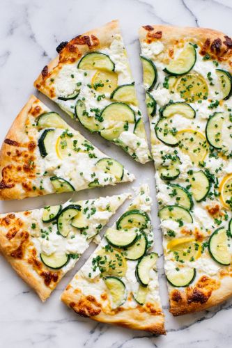 Zucchini Pizza