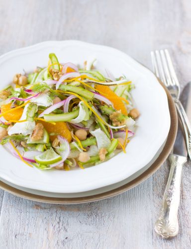 Chickpea Fennel Citrus Salad