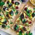 Grilled Corn and Berry Hummus Flatbread