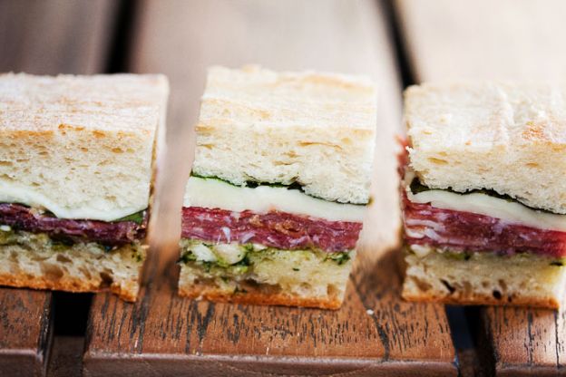 Pressed Picnic Sandwiches