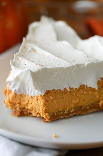 Pumpkin cheesecake