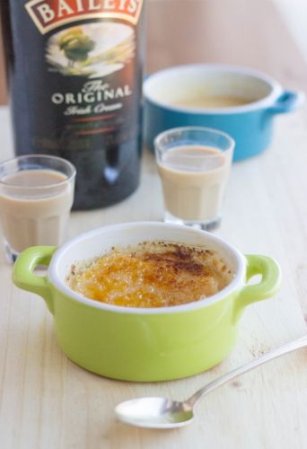 Bailey's microwave creme brulee