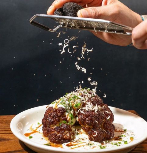 Fried Cauliflower and Summer Truffles