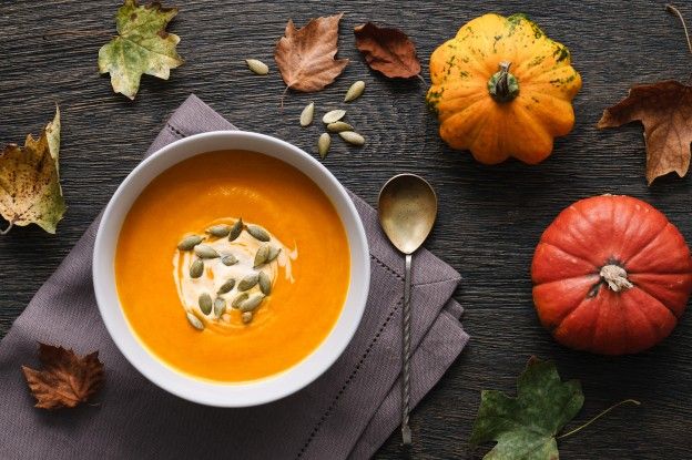 Creamy pumpkin soup