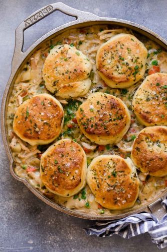 Skillet Chicken Pot Pie