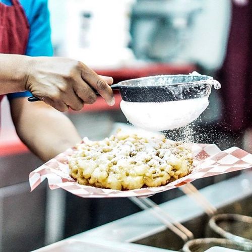 Arizona: Bavarian Cream Funnel Cakes