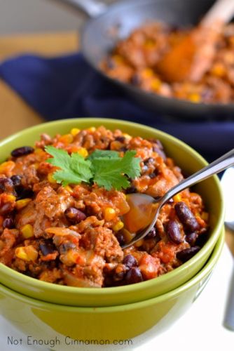 20-minute turkey chili