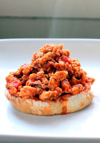 Super Lean Turkey Sloppy Joes