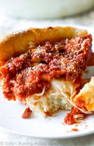 Illinois: Deep dish pizza