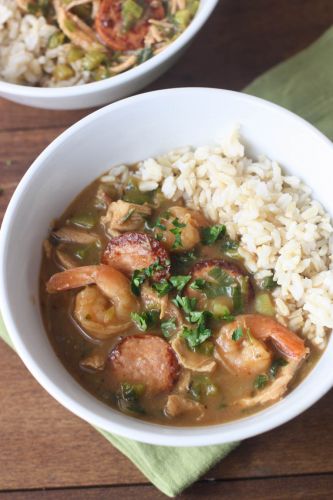 Authentic New Orleans style gumbo