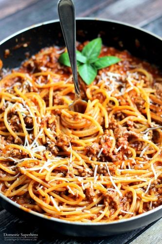 Make Your Spaghetti ANd Sauce In One Pot