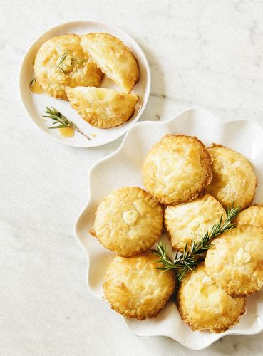 Bite-Sized Baked Brie With Honey