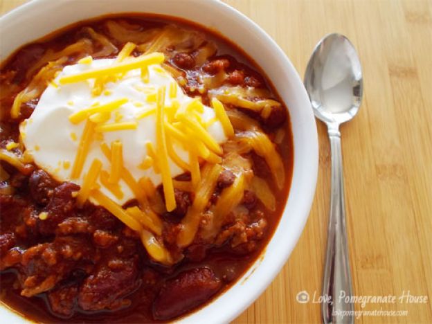 Slow cooker chili