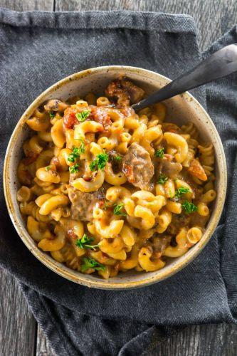 Slow Cooker Beer Mac & Cheese