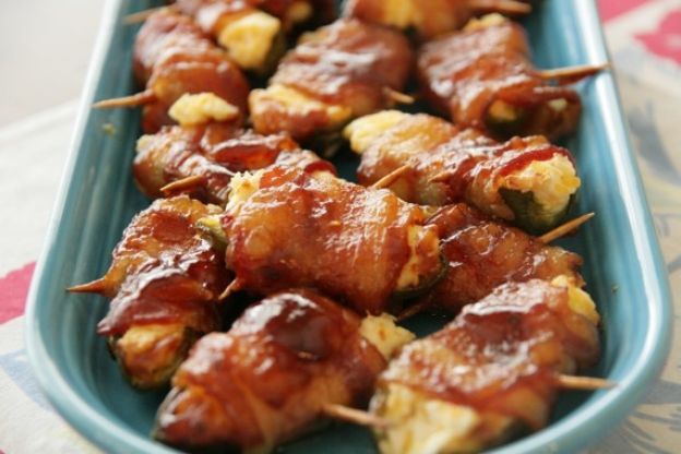 Bacon Wrapped Jalepeños