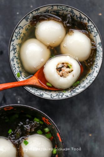 Savory Tang Yuan