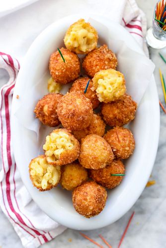 Fried Mac and Cheese Balls