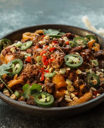 Loaded Fries Korean Beef Steak Style