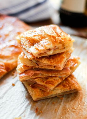 Ham + Cheese Puff Pastry