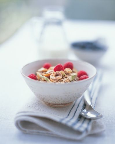 Muesli with dried fruit