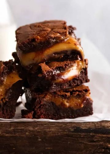 Caramel Brownies