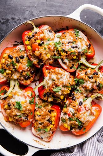 Vegetarian Stuffed Peppers