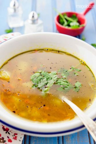 Canned Salmon Soup