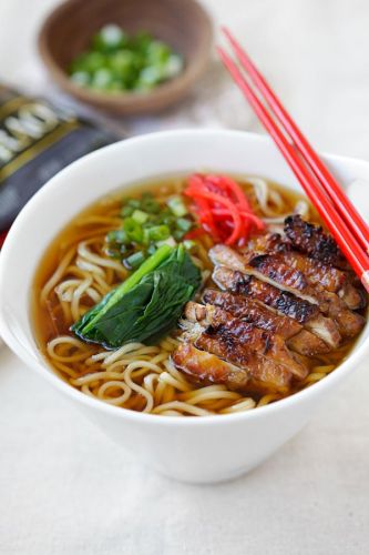 Lemongrass Chicken Soy Sauce Ramen