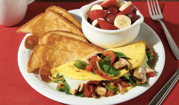 Denny's: Loaded Veggie Omelette