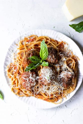 Easy Spaghetti and Meatballs