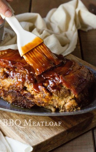 Bacon Wrapped BBQ Meatloaf