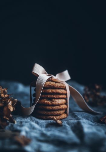 Swedish Butterscotch Gingerbread Cookies