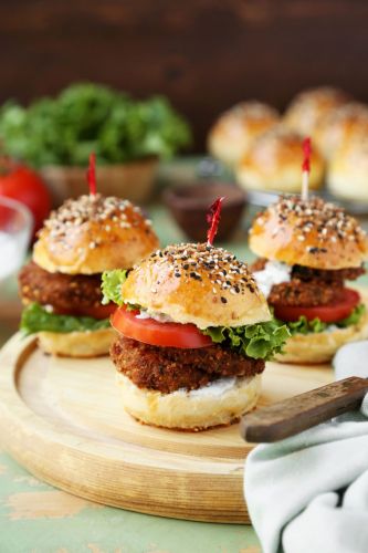 Fried Zucchini Sliders