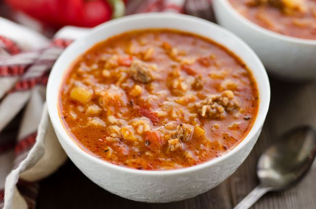 Stuffed Pepper Sausage Soup