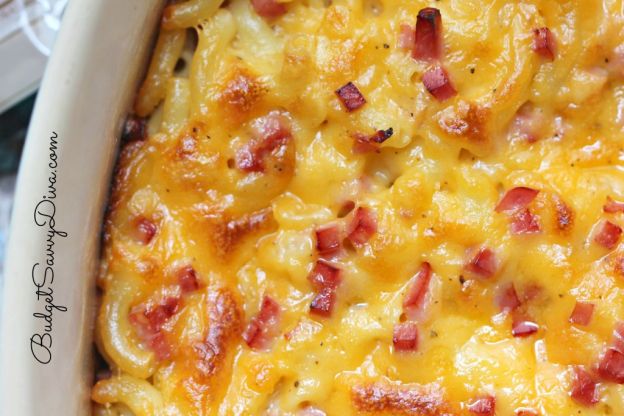 Mac and Cheese with Ham