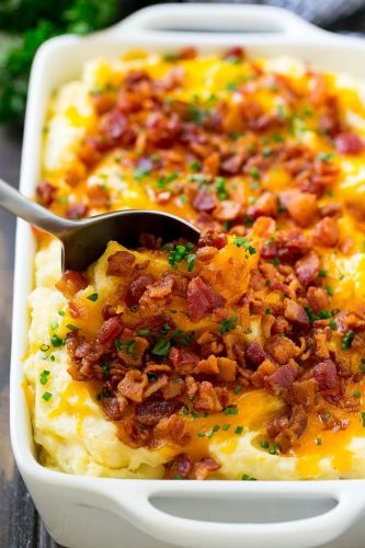 Loaded Mashed Potato Casserole