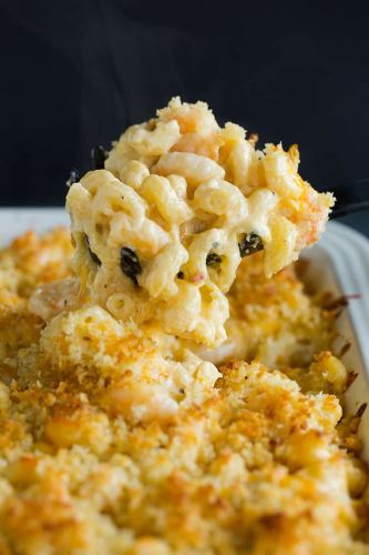 Cajun Shrimp Macaroni And Cheese