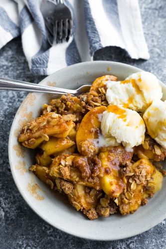 Make Ahead Apple Crisp