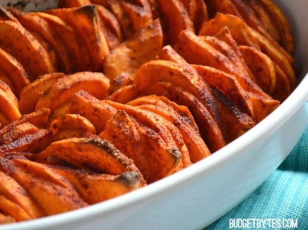 Smoky Roasted Sweet Potatoes