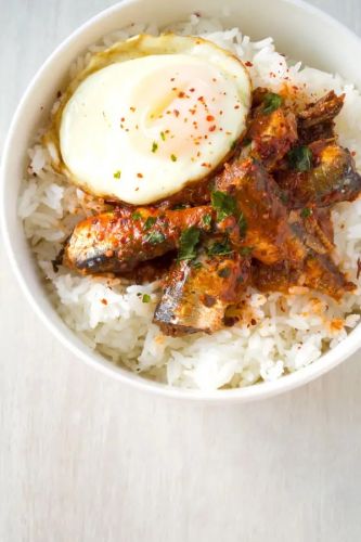 Sardine Rice Bowl