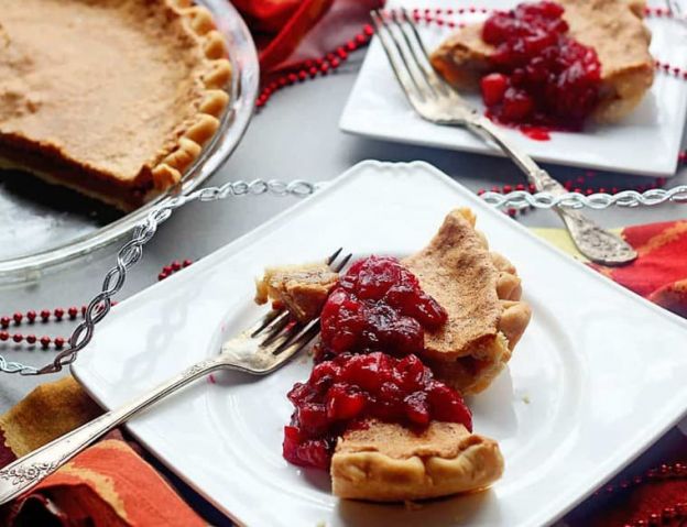 Maple Brown Butter Chess Pie