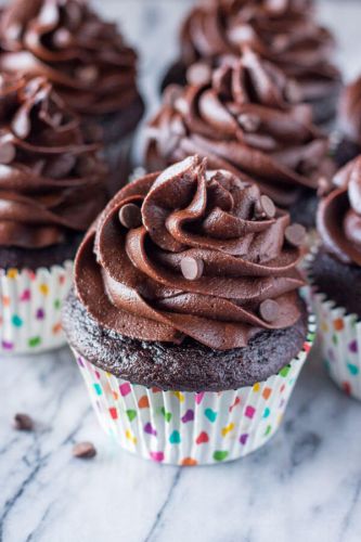 Ultimate double chocolate cupcakes