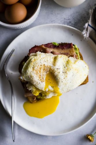 Leftover Mashed Potato Breakfast Toast