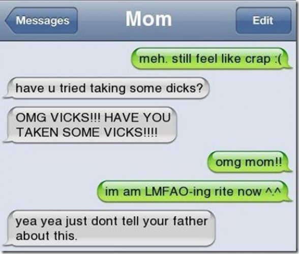 Awkward Texts Between Parents and Kids