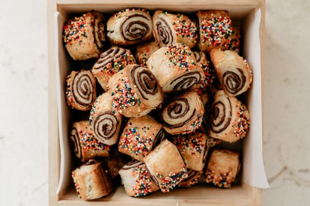 Chocolate Sea Salt Rugelach