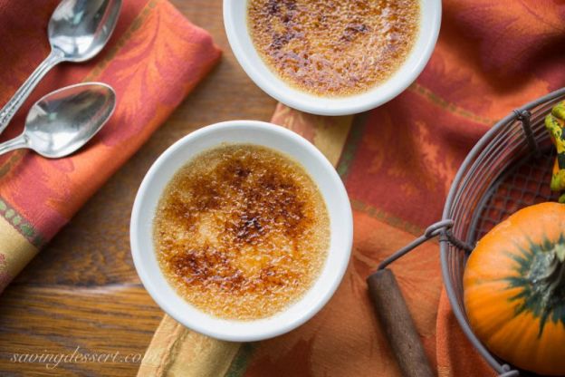 Pumpkin crème brûlée