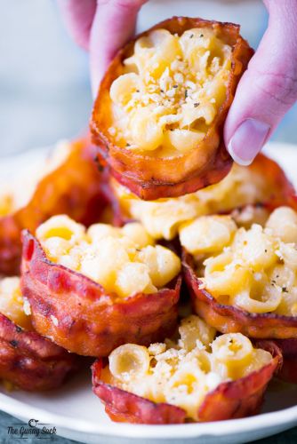 Bacon Mac and Cheese Bites