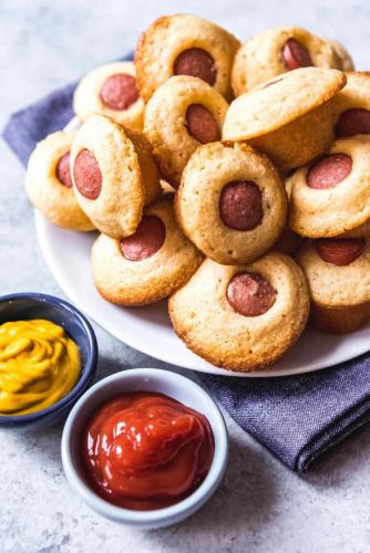 Corn Dog Mini Muffins