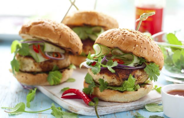 Chicken burgers